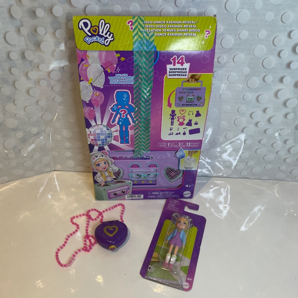 Polly Pocket Disco 🪩 Fashion doll & playset